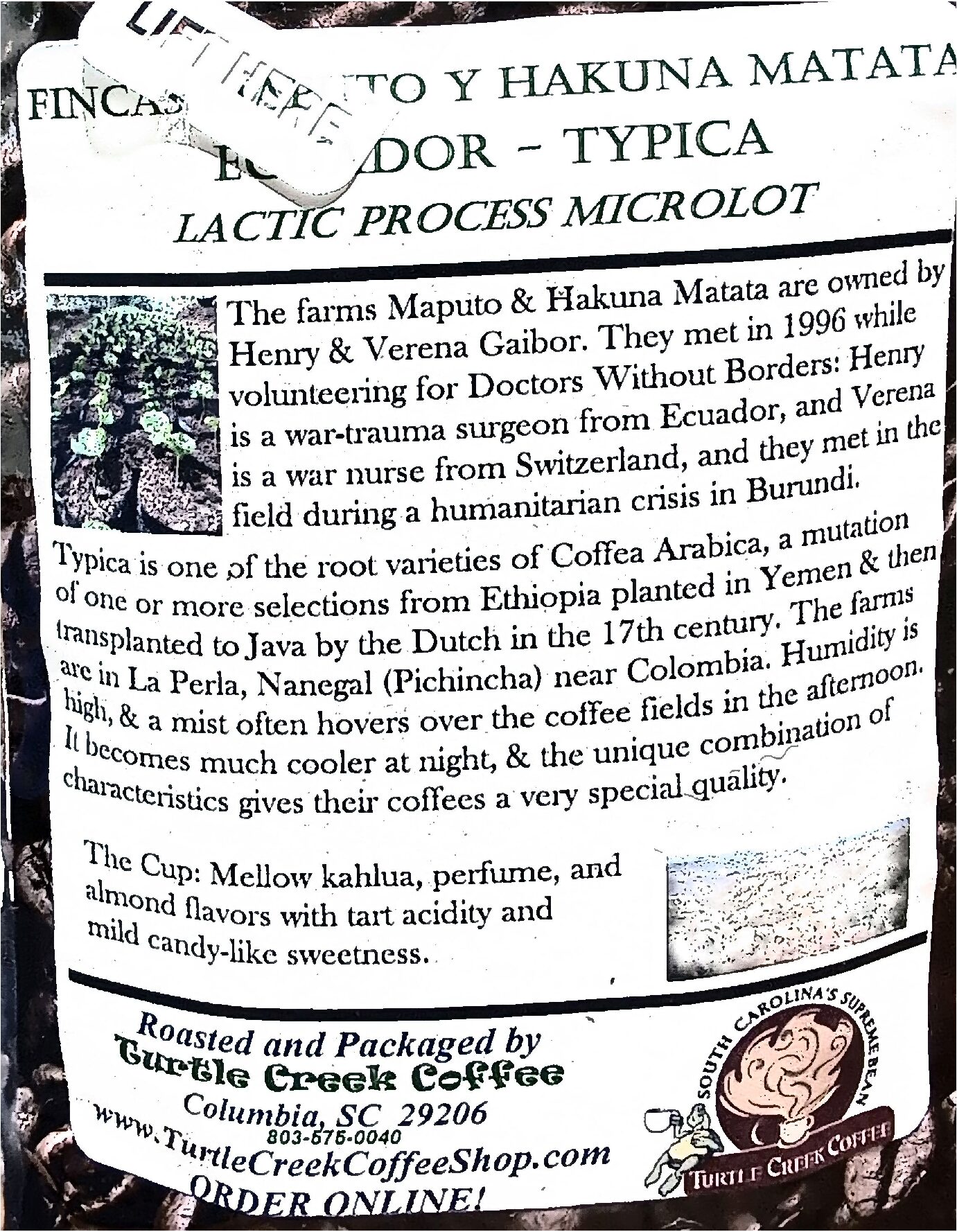 16oz Ecuador Lactic Process - Image 2