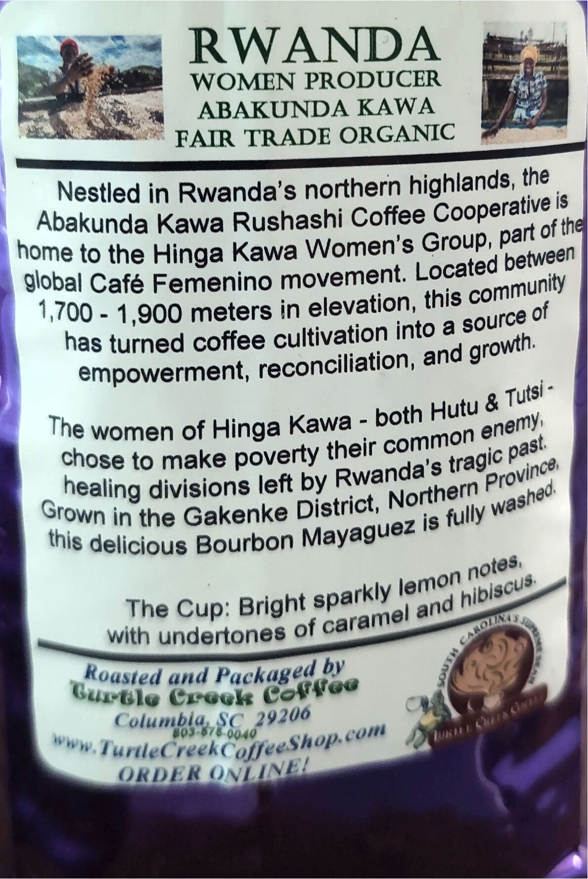 16oz Rwanda FTO Women Producer - Image 2