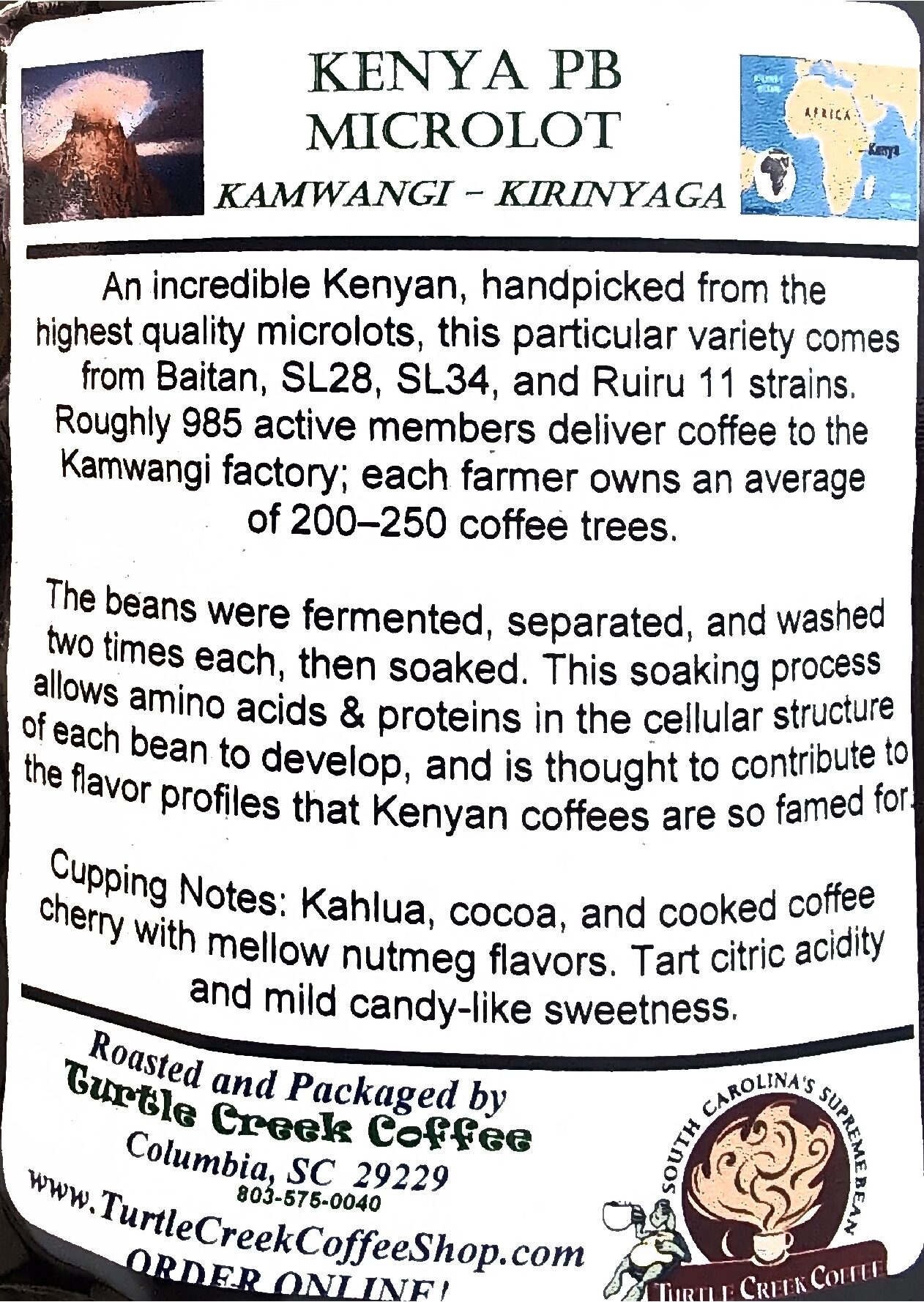 16oz Kenya Microlot - Image 2