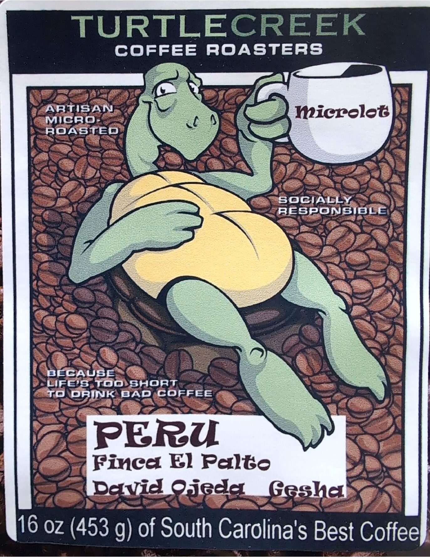 16oz Peruvian Microlot Gesha