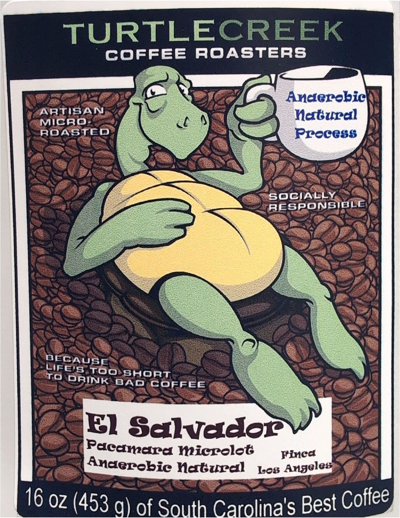 16oz Anaerobic Natural El Salvador Microlot