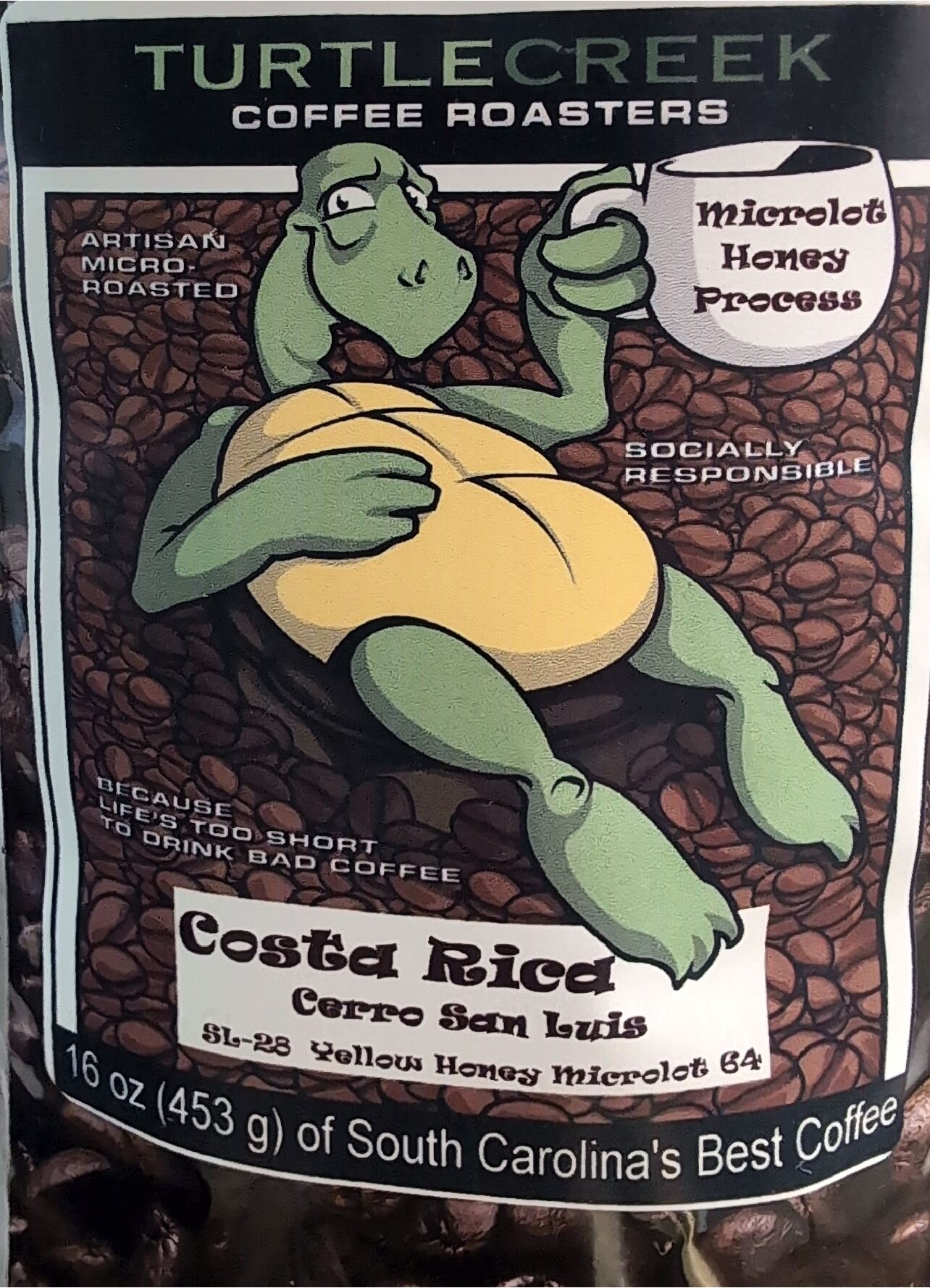 16oz Costa Rica SL-28 Yellow Honey